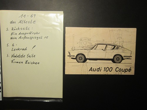 Highlight audi 100 coupè - audi,