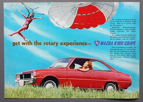 Brochure mazda 100 coupè - mazda,