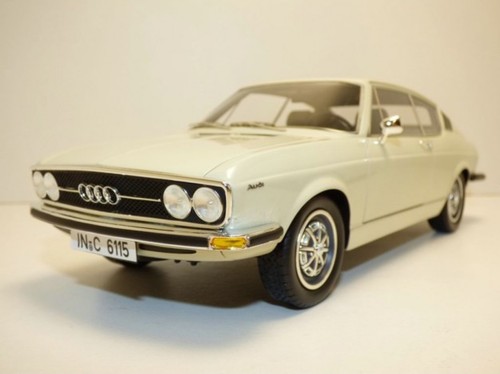 Audi 100 coupe white 1971 - audi,