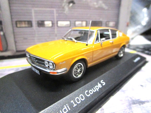 Audi 100 coupè arancione - audi,